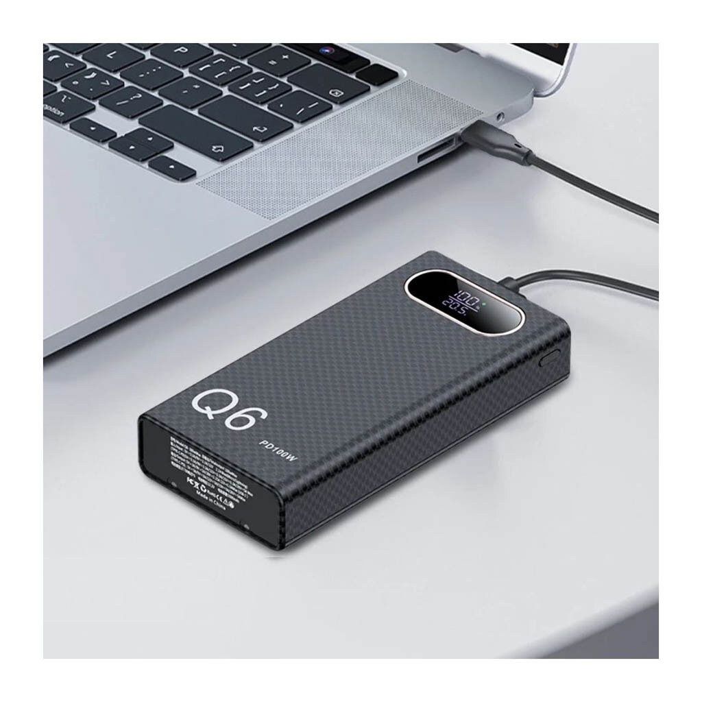 Корпус для Power Bank Q6, Черный - № 7 Корпус для Power Bank Q6, Черный - № 7