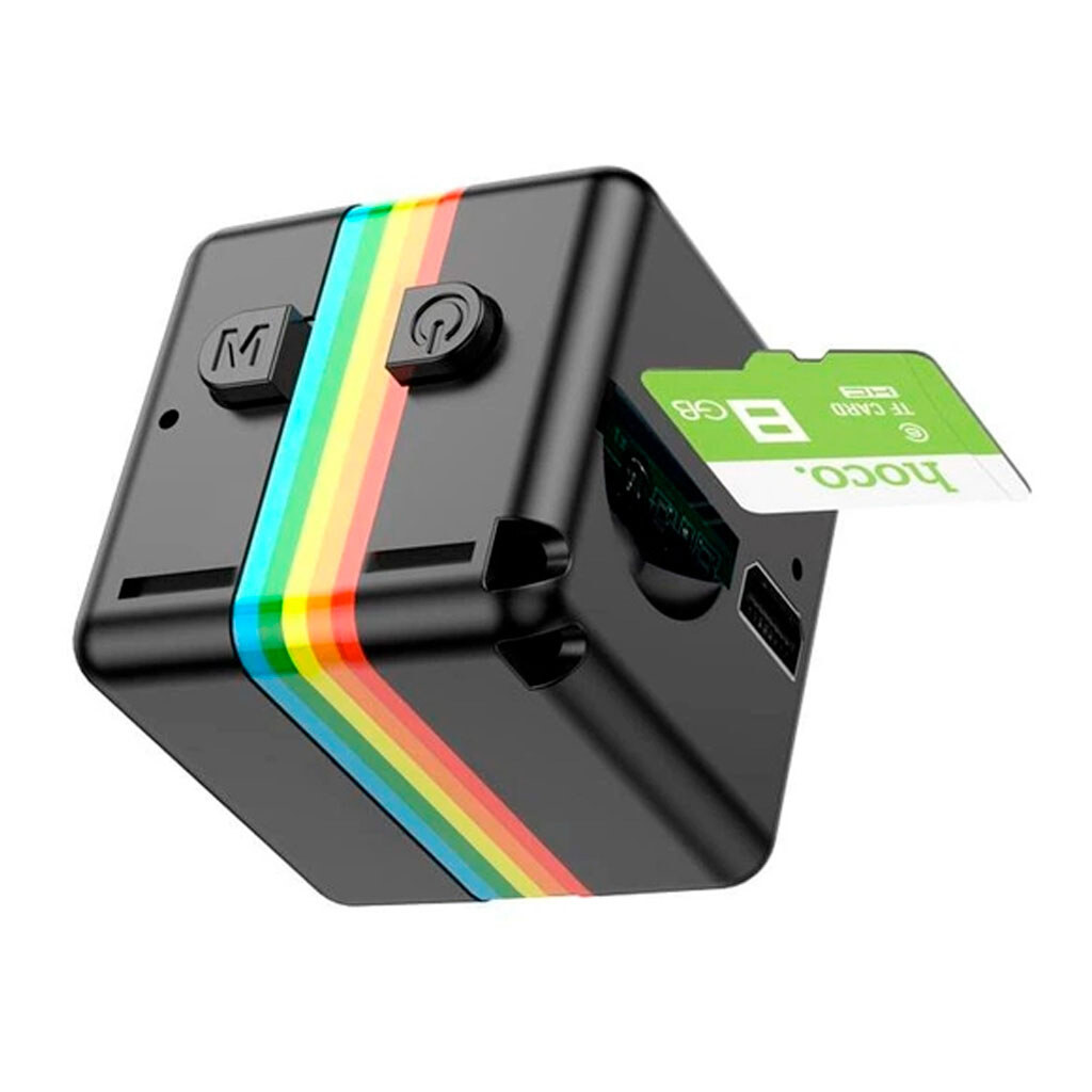 Портативна камера Hoco DI13 Mini, Чорний - № 2 Портативна камера Hoco DI13 Mini, Чорний - № 2