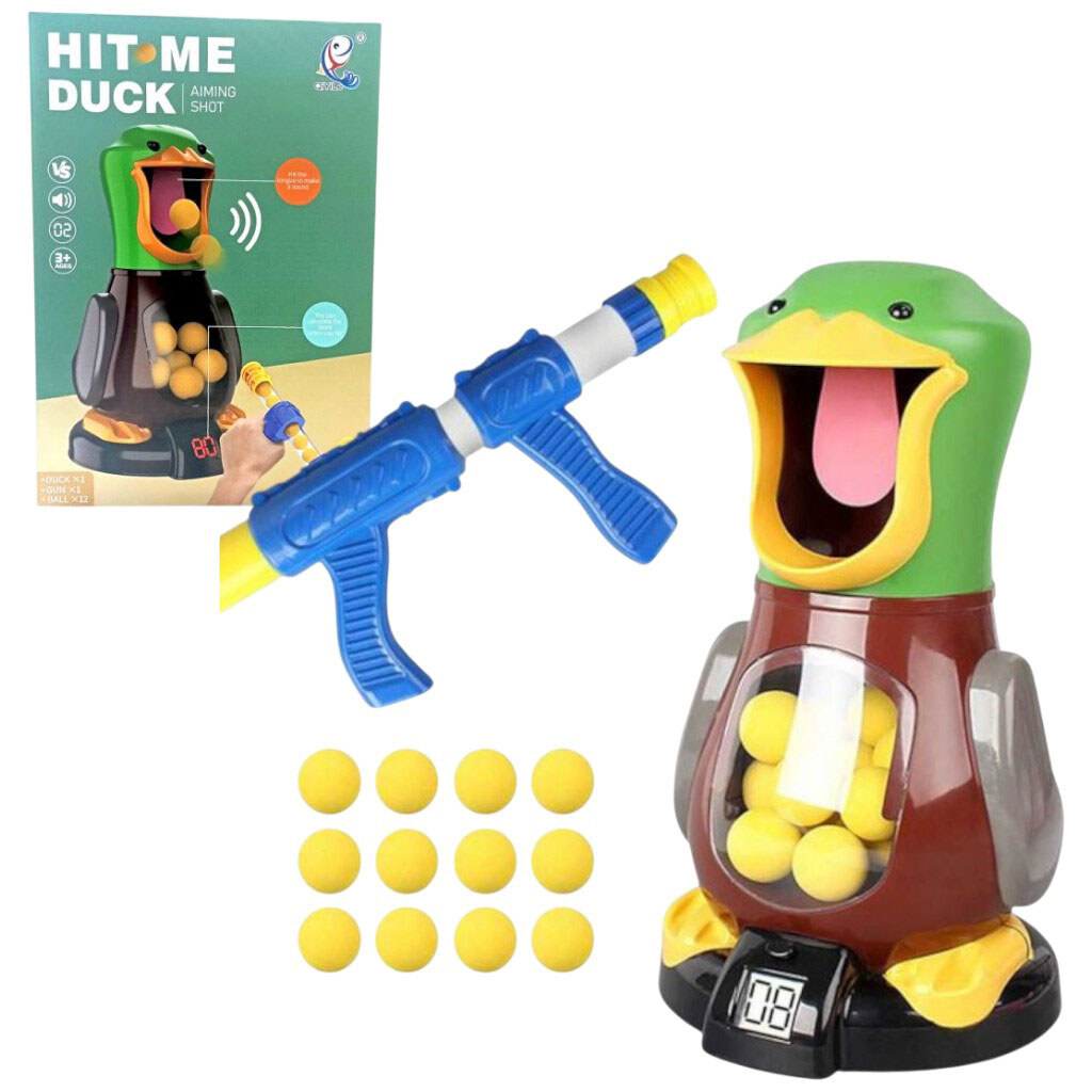 Автомат з мішенню, підсвічування, звук, підрахунок балів, зброя, м'які кульки, в коробці, Mic - № 1 Автомат з мішенню, підсвічування, звук, підрахунок балів, зброя, м'які кульки, в коробці, Mic - № 1