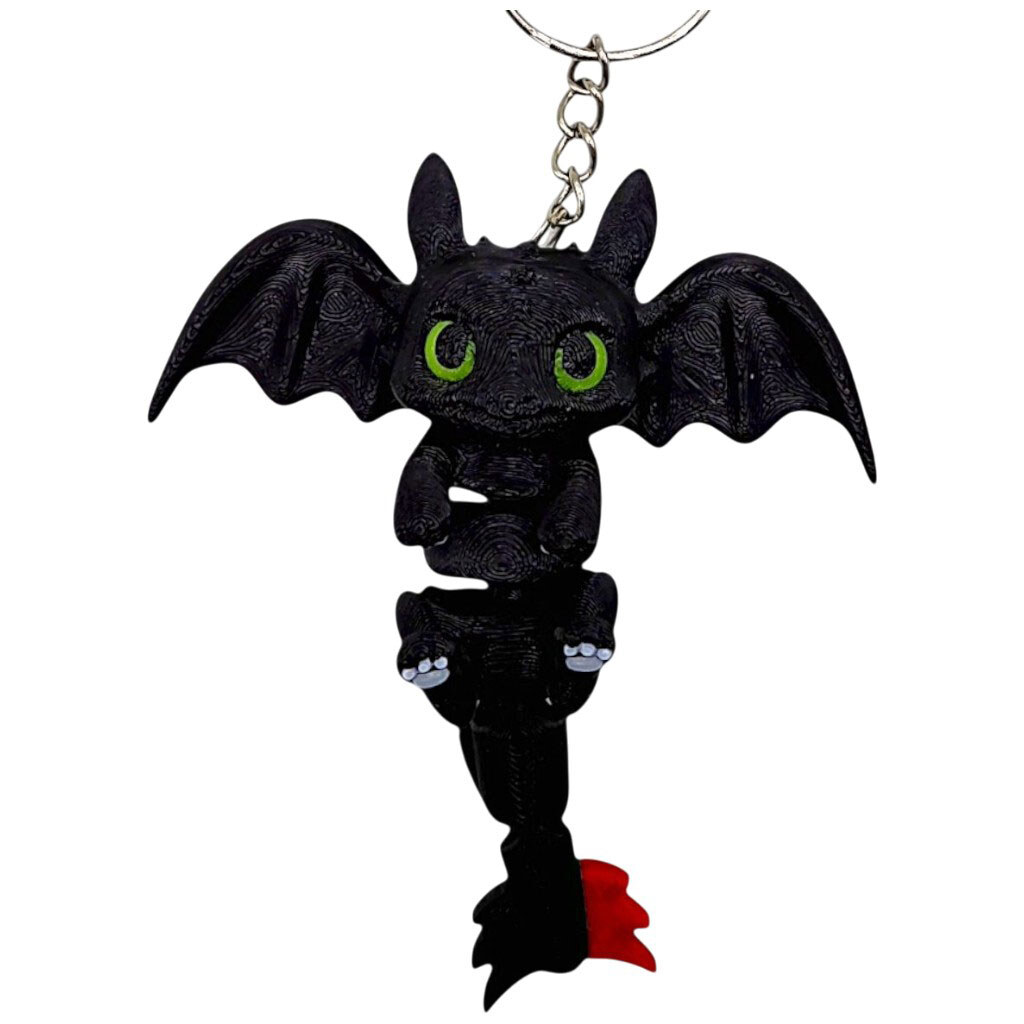 Брелок "Беззубик Бейбі", 3d друк, Mic - № 1 Брелок "Беззубик Бейбі", 3d друк, Mic - № 1