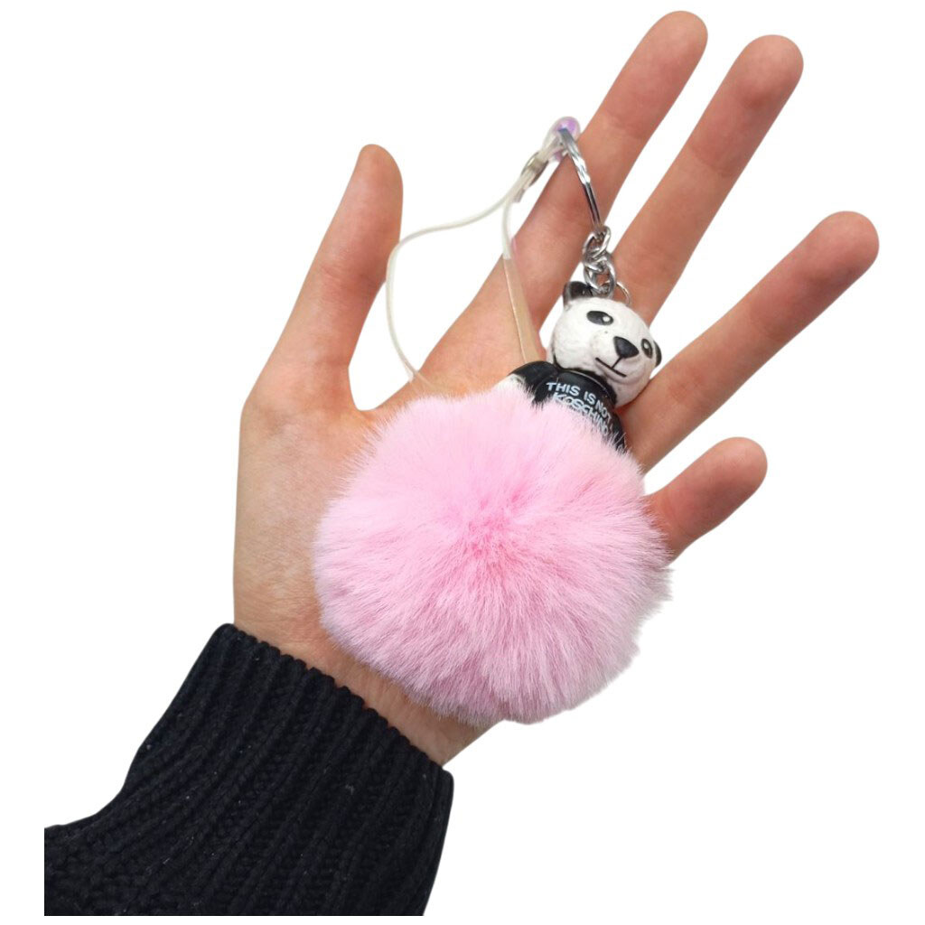 Брелок "ПАНДА" С МЕХОВЫМ ШАРИКОМ, Mic - № 2 Брелок "ПАНДА" С МЕХОВЫМ ШАРИКОМ, Mic - № 2