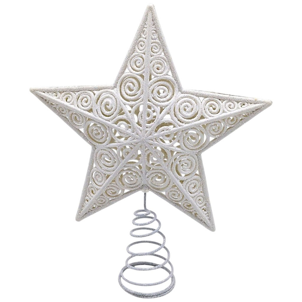 Верхушка для елки "Звезда", 23 см, Mic - № 1 Верхушка для елки "Звезда", 23 см, Mic - № 1