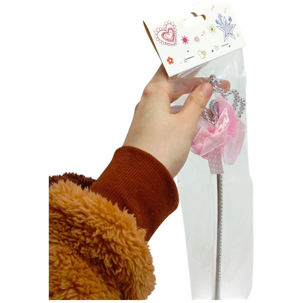 Волшебная палочка "Корона с бантиком", 32 см, Mic - № 2 Волшебная палочка "Корона с бантиком", 32 см, Mic - № 2