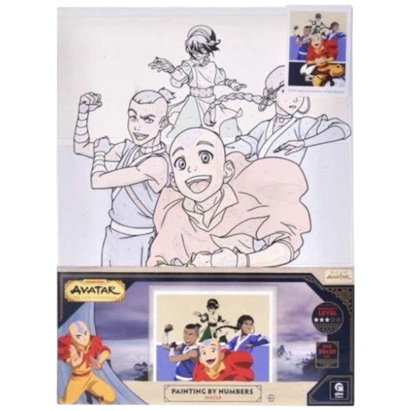 Картина по номерам 30х40 см "Аватар", Qbee - № 1 Картина по номерам 30х40 см "Аватар", Qbee - № 1