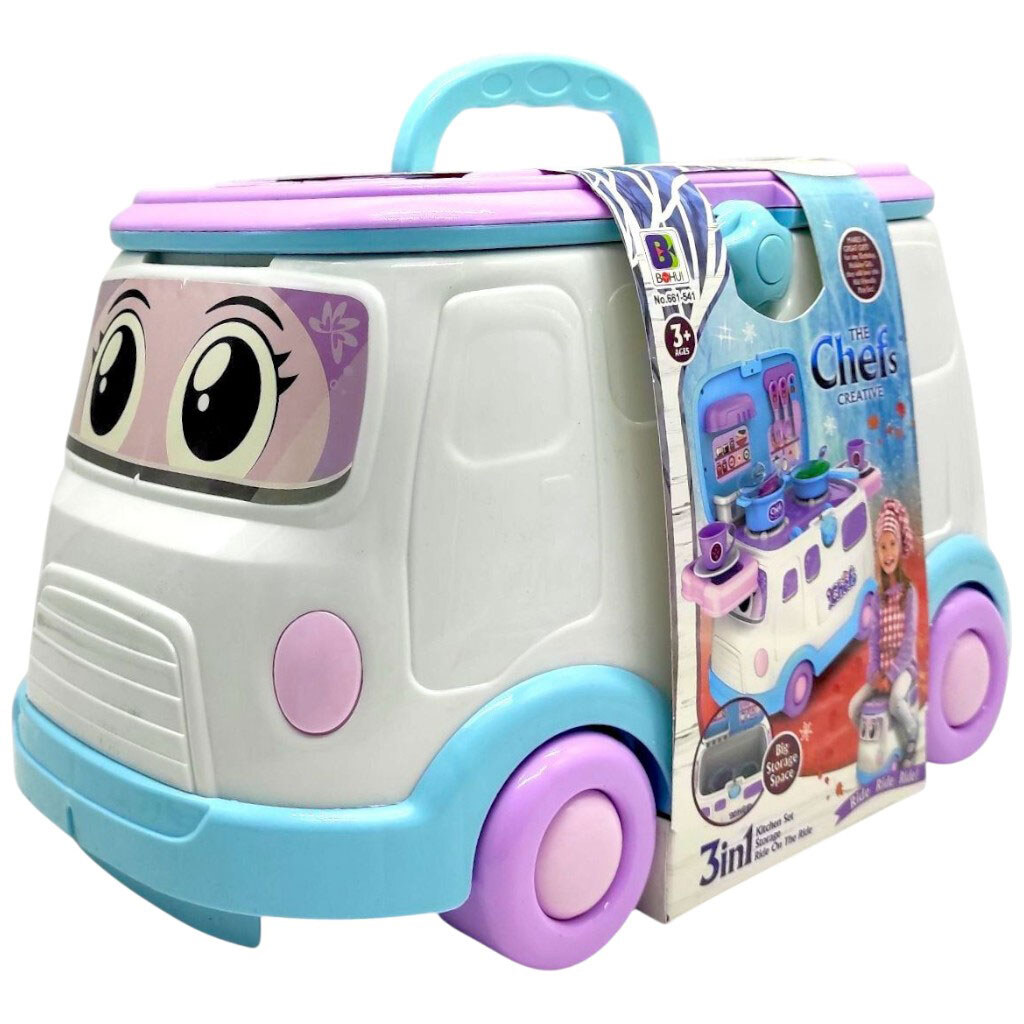 Кухня: 16 предметов, набор столовых приборов, посуда, овощи, в боксе, Mic - № 1 Кухня: 16 предметов, набор столовых приборов, посуда, овощи, в боксе, Mic - № 1