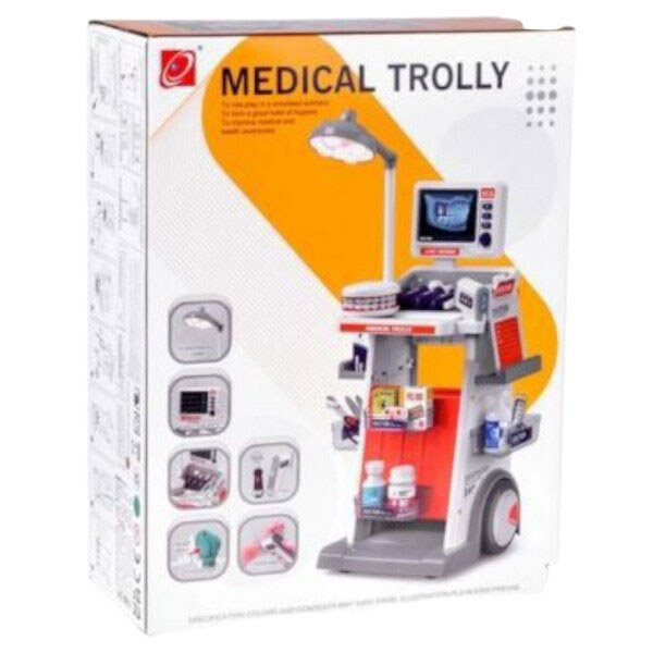 Лікарський стіл стоматолога з аксес., батар., муз., світ., кор. 43x15x33 см, Mic - № 2 Лікарський стіл стоматолога з аксес., батар., муз., світ., кор. 43x15x33 см, Mic - № 2