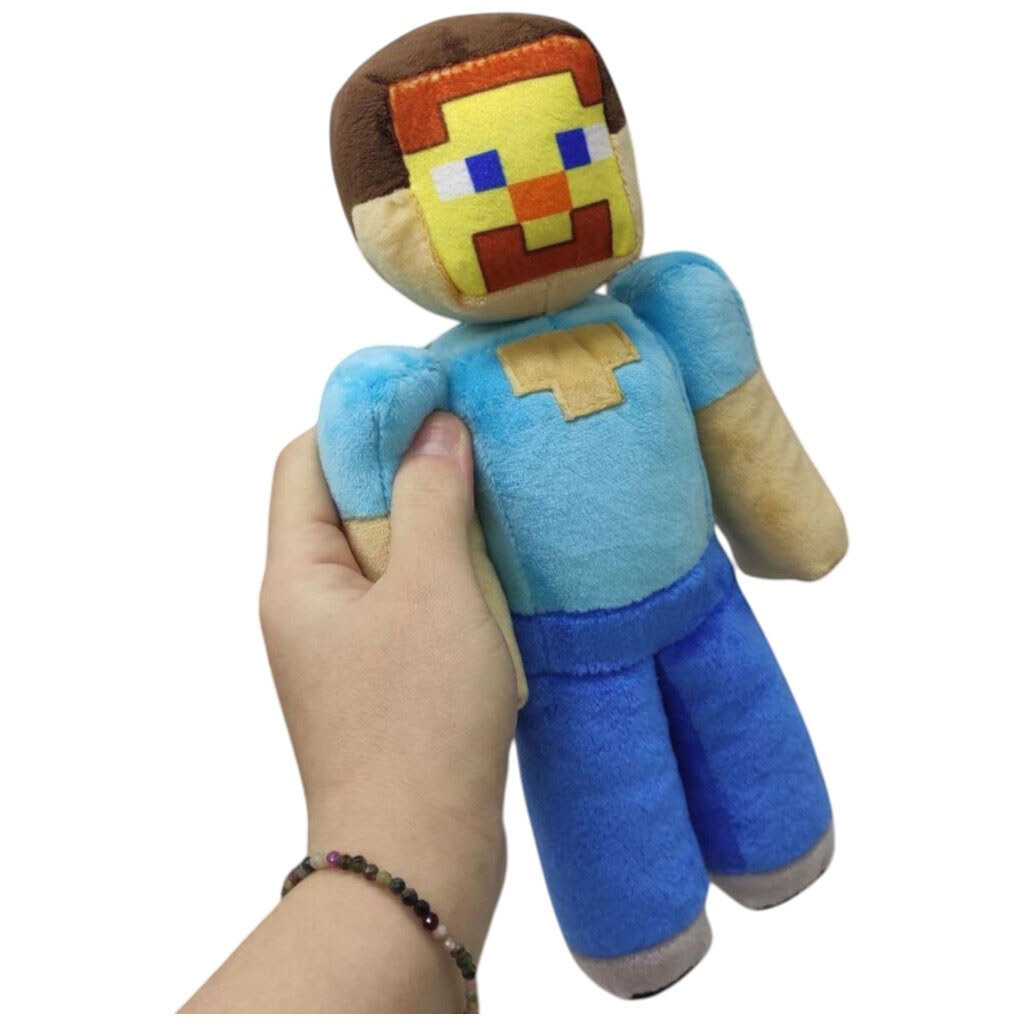 Мягкая игрушка "Майнкрафт/Minecraft. Стив", 25 см, Копиця - № 2 Мягкая игрушка "Майнкрафт/Minecraft. Стив", 25 см, Копиця - № 2