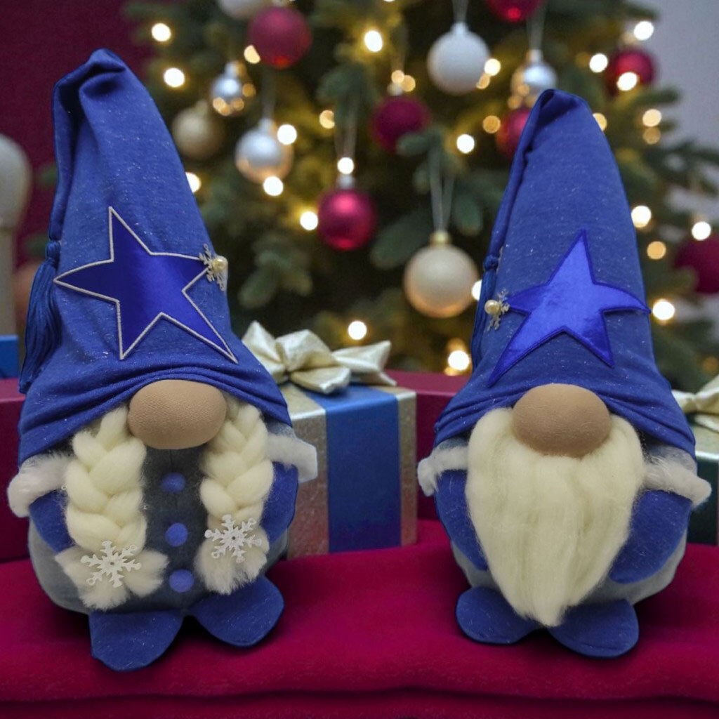 М'яка іграшка "Скандинавський гном", Hand Made, висота 28 см, хлопчик, Mic - № 2 М'яка іграшка "Скандинавський гном", Hand Made, висота 28 см, хлопчик, Mic - № 2