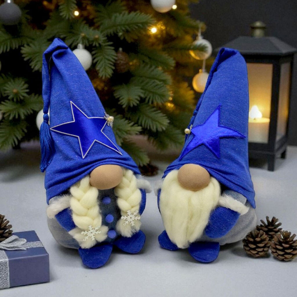 М'яка іграшка "Скандинавський гном", Hand Made, висота 28 см, хлопчик, Mic - № 4 М'яка іграшка "Скандинавський гном", Hand Made, висота 28 см, хлопчик, Mic - № 4