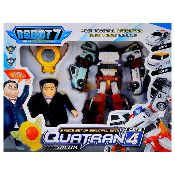 Набір "Тобот: Кватран та Ділук" - № 1 Набір "Тобот: Кватран та Ділук" - № 1