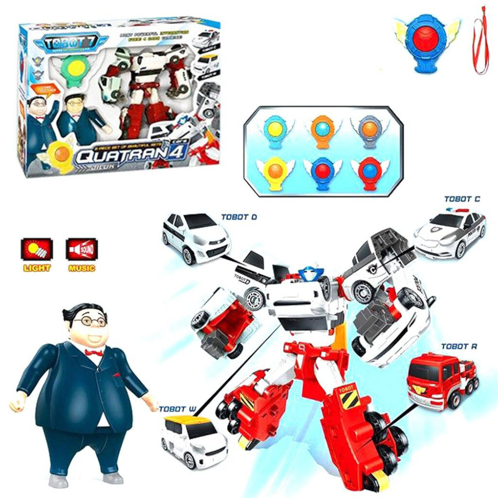 Набір "Тобот: Кватран та Ділук" - № 2 Набір "Тобот: Кватран та Ділук" - № 2