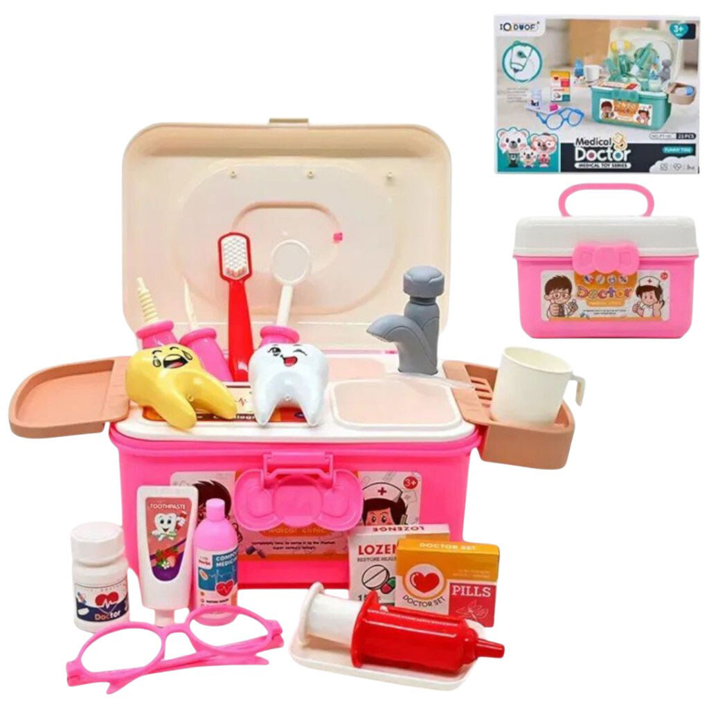 Набор врача "Doctor Medical", 20 элементов, помповая закачка, в коробке, Mic - № 2 Набор врача "Doctor Medical", 20 элементов, помповая закачка, в коробке, Mic - № 2