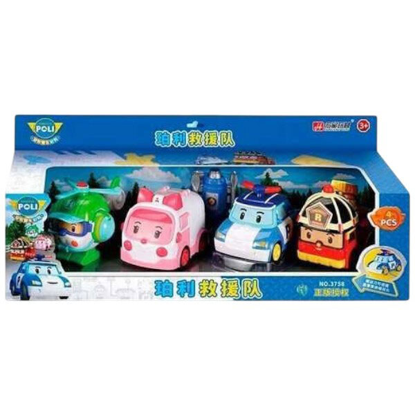 Набір машинок "Robocar Poli", з викруткою, Mic - № 1 Набір машинок "Robocar Poli", з викруткою, Mic - № 1