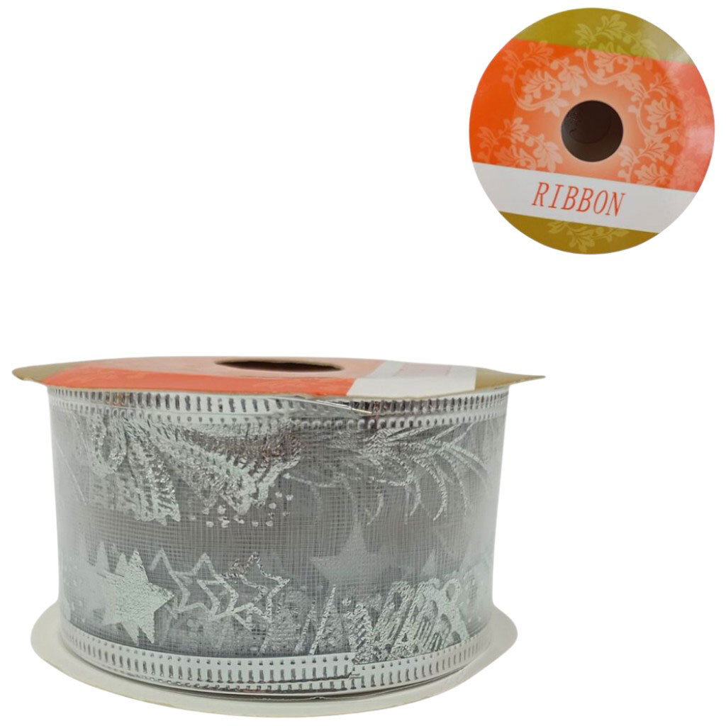 Новогодний декор лента "Вьюга", 3,8 метра, микс видов, Mic - № 3 Новогодний декор лента "Вьюга", 3,8 метра, микс видов, Mic - № 3