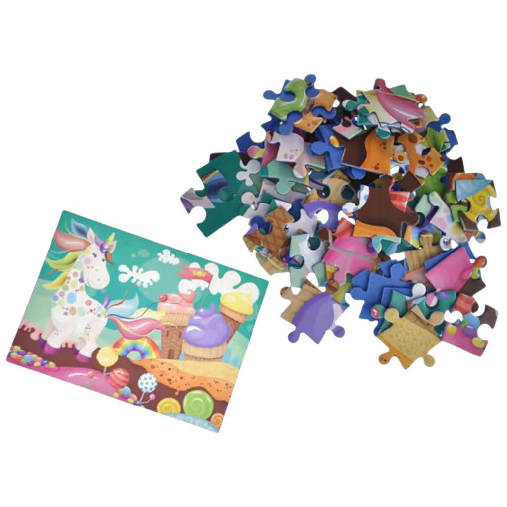 Пазли "Єдиноріг та солодощі", 70 елм., Qbee - № 2 Пазли "Єдиноріг та солодощі", 70 елм., Qbee - № 2