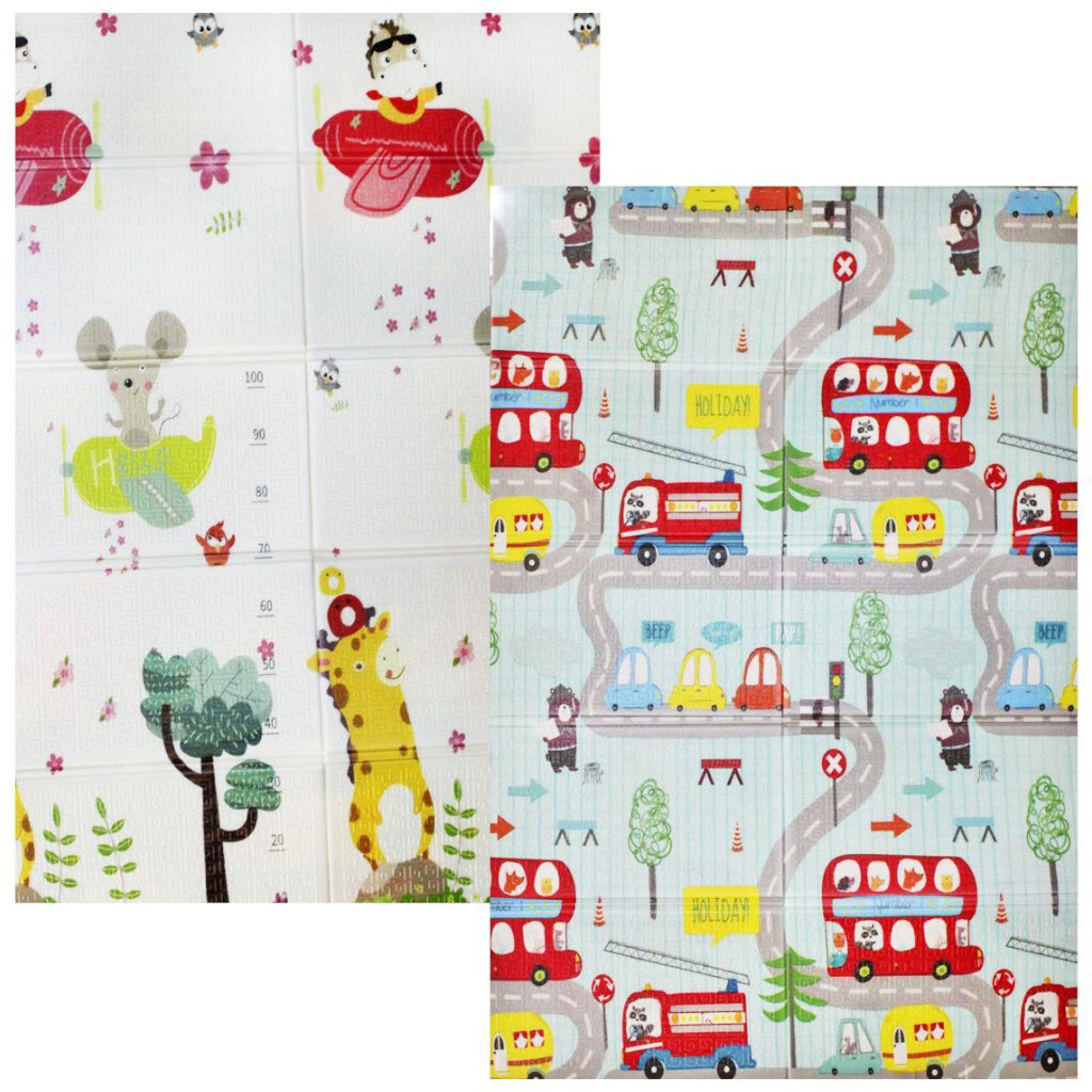 Двусторонний коврик "Город", 180х120 см, Mic - № 1 Двусторонний коврик "Город", 180х120 см, Mic - № 1