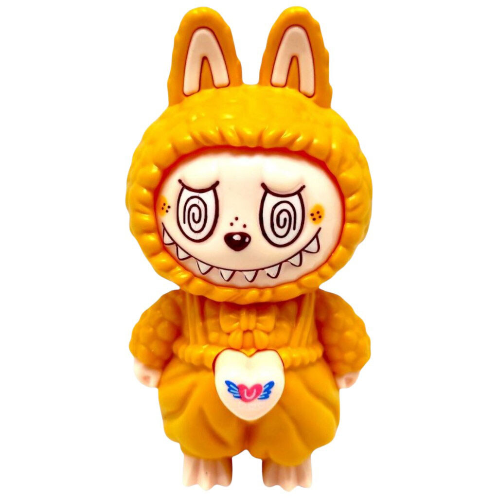 Игрушка-брелок "Лабубу/LABUBU", изменяет лицо, Mic - № 1 Игрушка-брелок "Лабубу/LABUBU", изменяет лицо, Mic - № 1