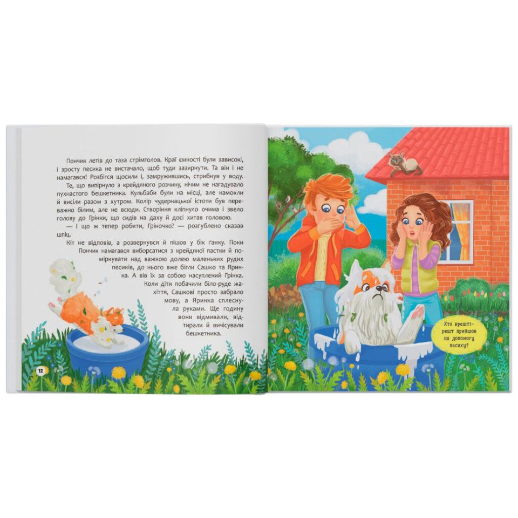 Книга "Хвостатые приключения. Пончик и Гренка учатся дружить", Crystal Book - № 3 Книга "Хвостатые приключения. Пончик и Гренка учатся дружить", Crystal Book - № 3