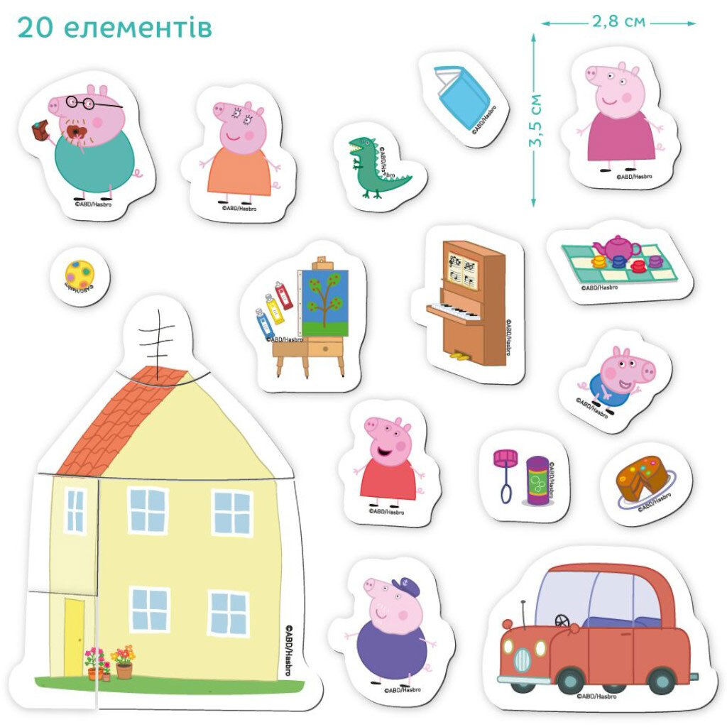 Магнитная игра "Дом Мечты. Pig", Dodo - № 3 Магнитная игра "Дом Мечты. Pig", Dodo - № 3