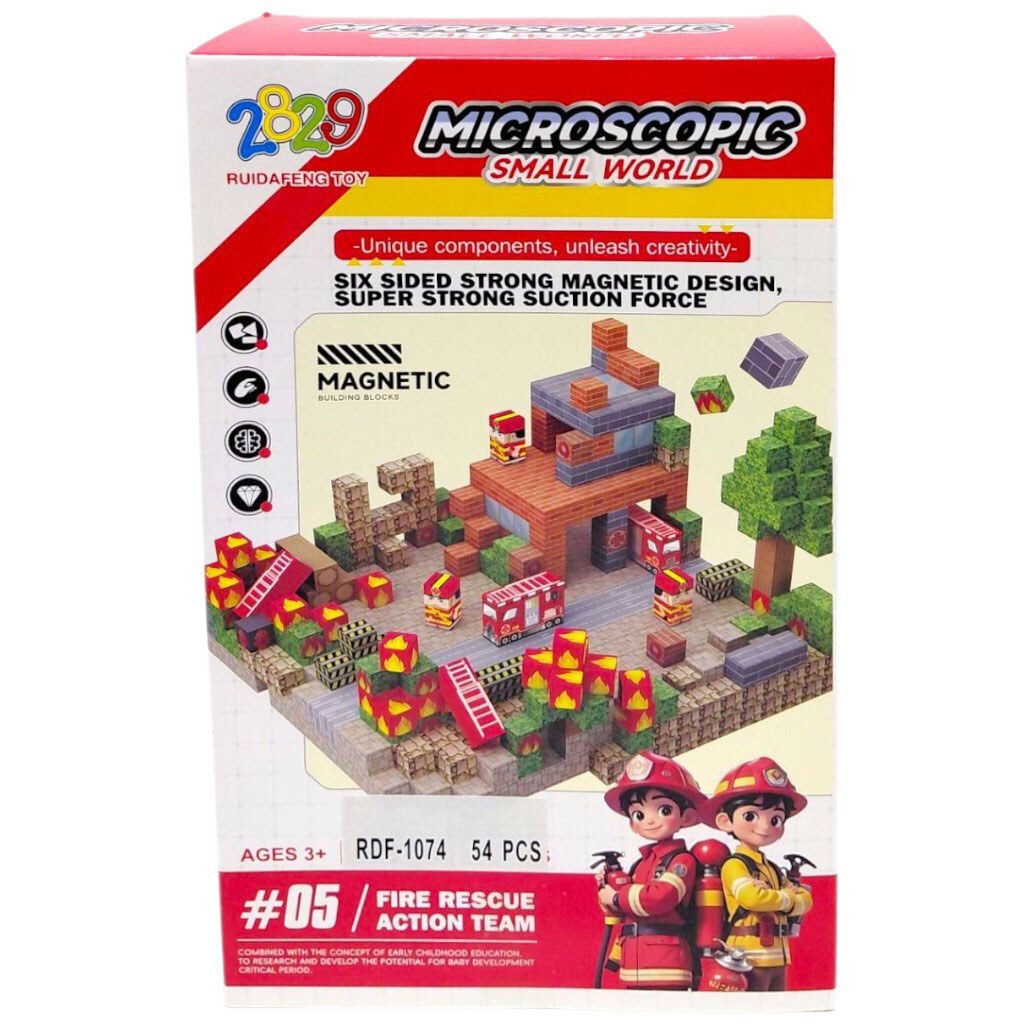Магнитный конструктор "Small World", 54 дет, 2829 - № 1 Магнитный конструктор "Small World", 54 дет, 2829 - № 1