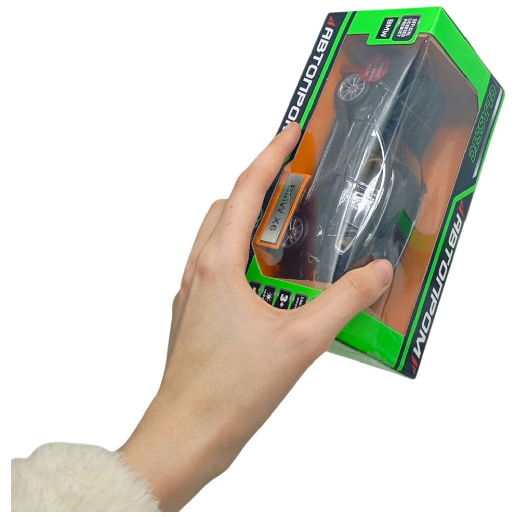 Машина 1:32 "BMW X6", кор. 18x8x9 см, Автопром - № 3 Машина 1:32 "BMW X6", кор. 18x8x9 см, Автопром - № 3