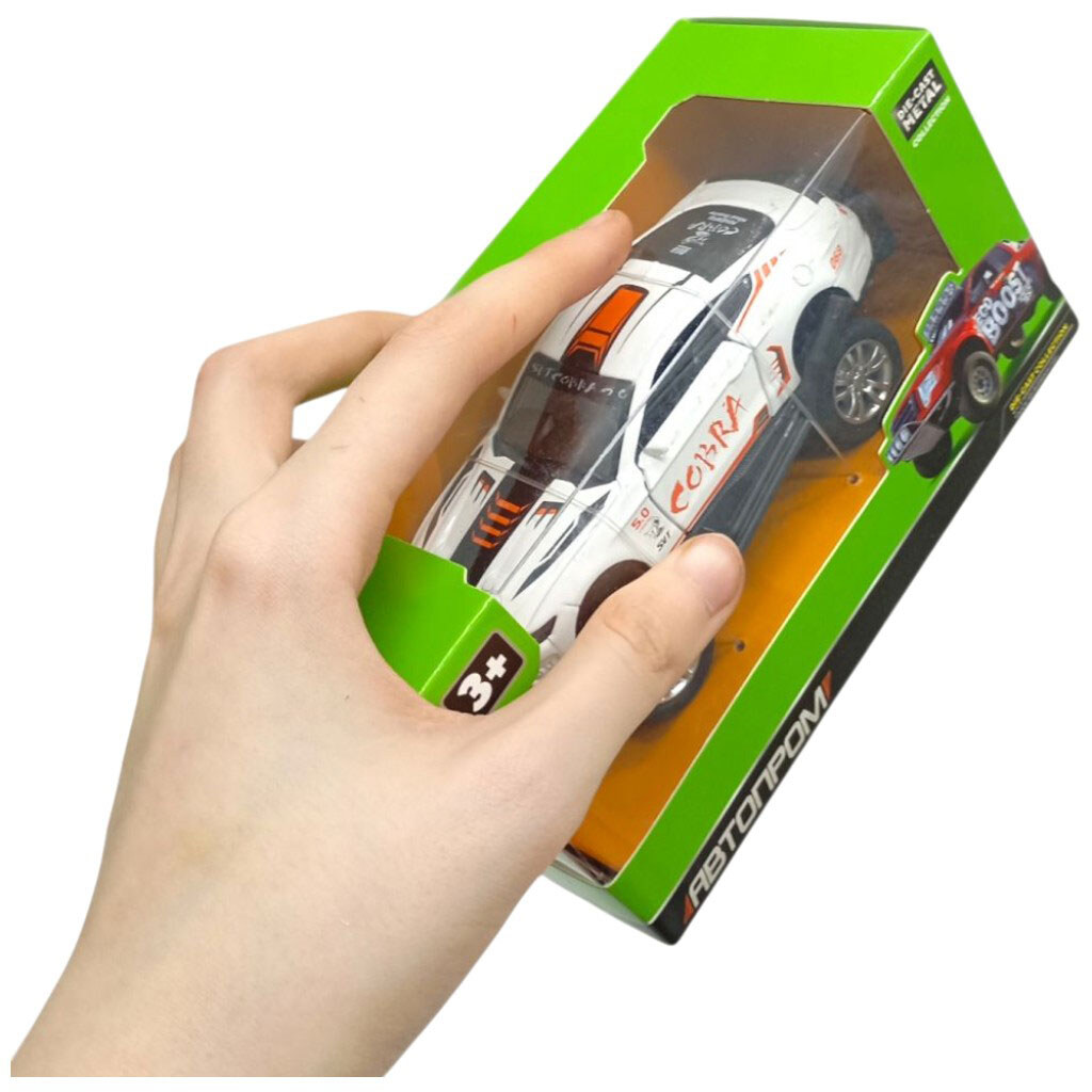 МАШИНА 1:32 "СКРІЗЬ MUSTANG COBRA", Автопром - № 3 МАШИНА 1:32 "СКРІЗЬ MUSTANG COBRA", Автопром - № 3