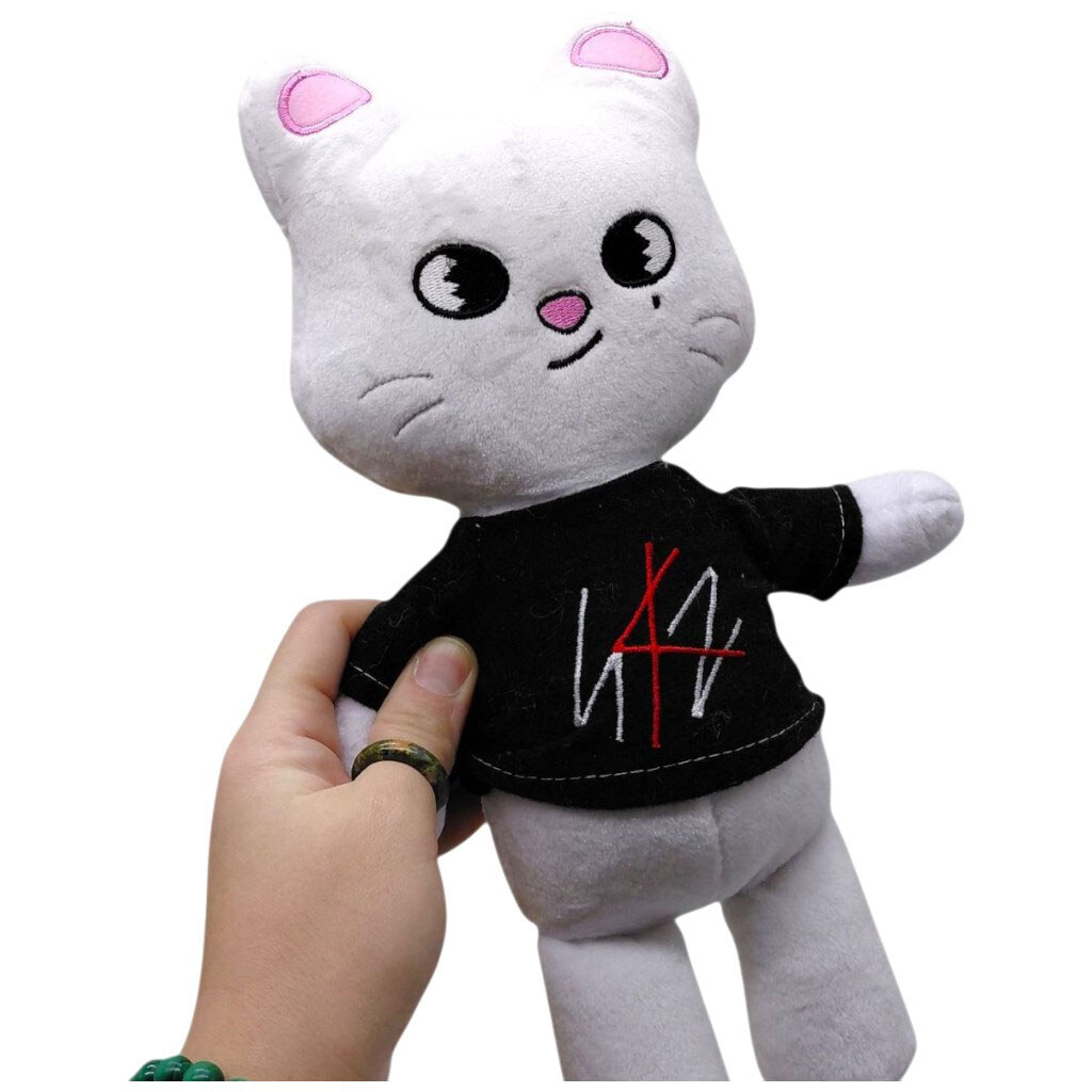 М'яка іграшка "Skzoo. Білий тхір Джинірет, персонаж Хенджіна", 28 см, Копиця - № 2 М'яка іграшка "Skzoo. Білий тхір Джинірет, персонаж Хенджіна", 28 см, Копиця - № 2