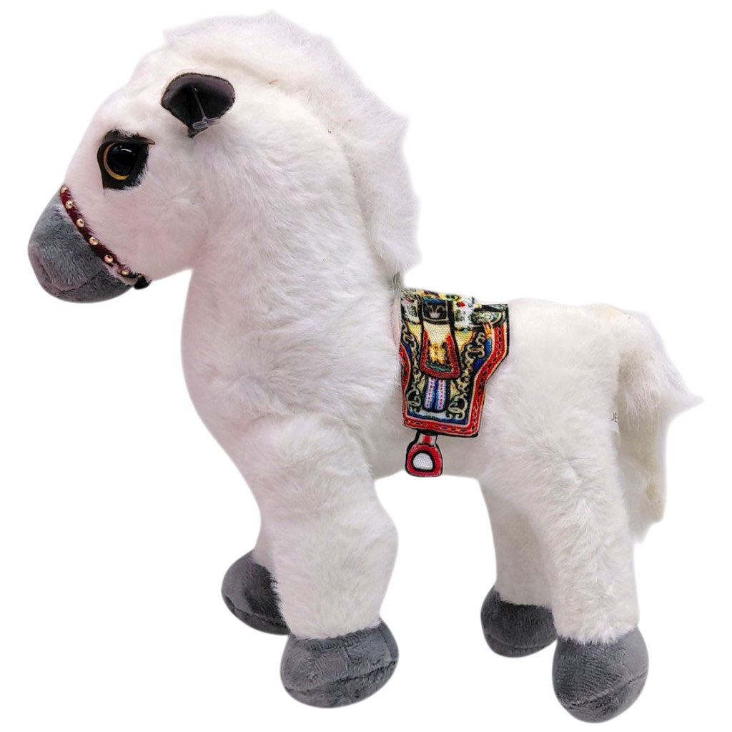 Мягкая игрушка "Лошадка с седлом", 20 см, Mic - № 1 Мягкая игрушка "Лошадка с седлом", 20 см, Mic - № 1