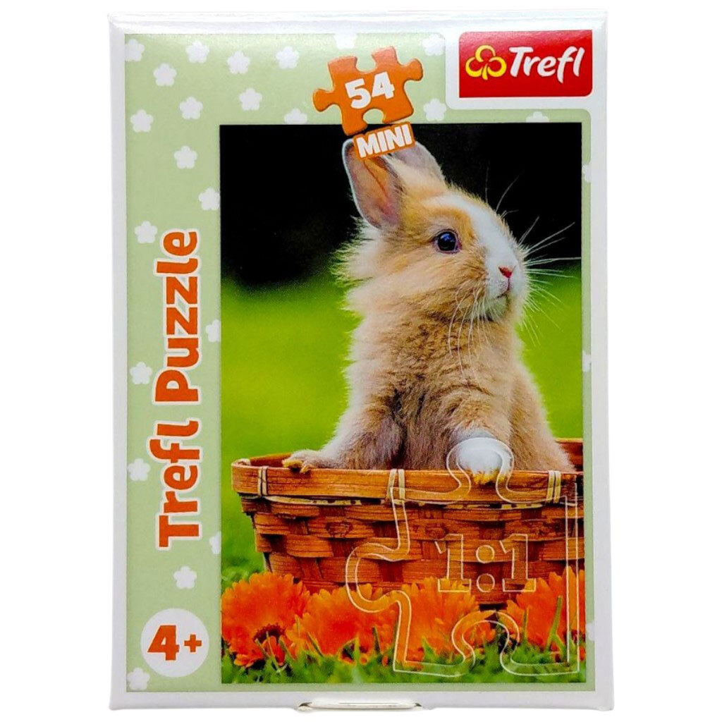Пазли "Тварини. Кролик", 54 ел., Trefl - № 1 Пазли "Тварини. Кролик", 54 ел., Trefl - № 1