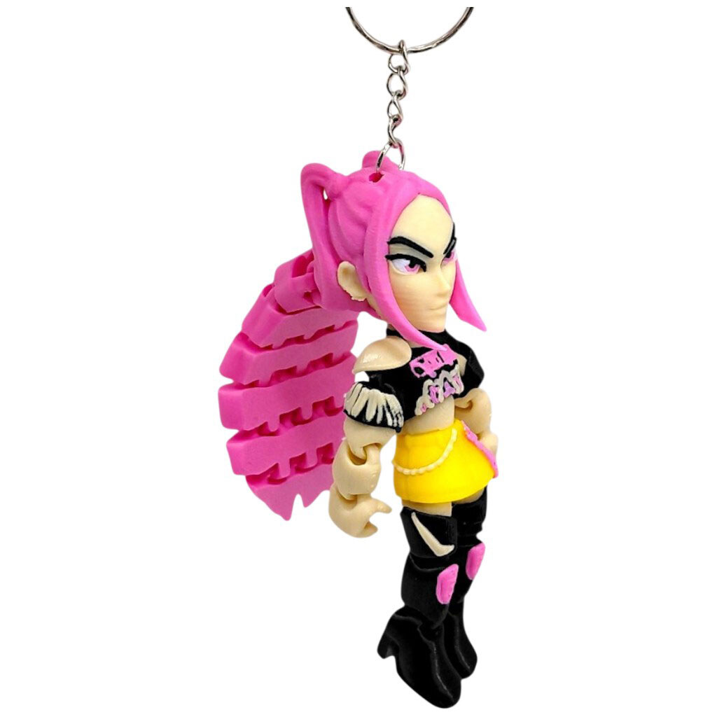 Фигурка-брелок "K-Pop. Mira", 3D печать, Mic - № 1 Фигурка-брелок "K-Pop. Mira", 3D печать, Mic - № 1