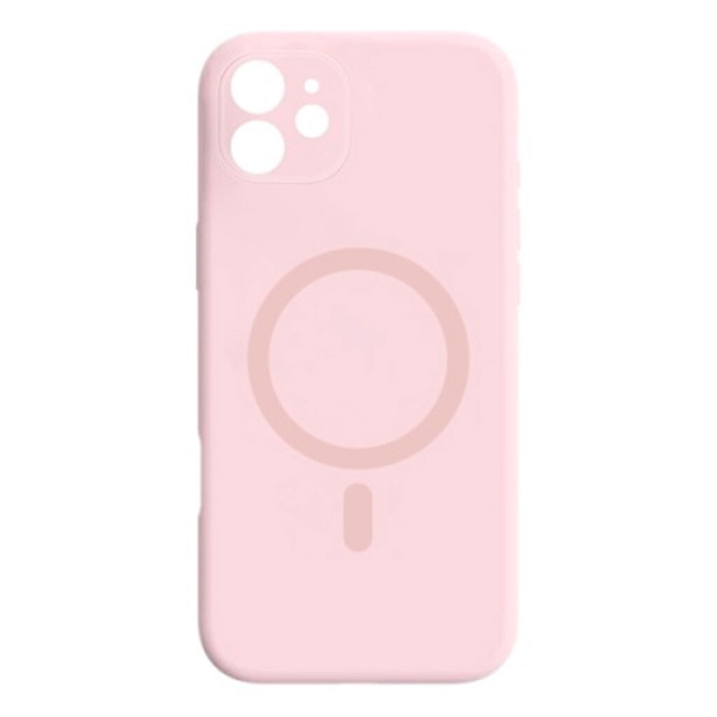 Чохол (накладка) Apple iPhone 11, Air Beats Wide Strip Full Camera, MagSafe, Рожевий - № 1 Чохол (накладка) Apple iPhone 11, Air Beats Wide Strip Full Camera, MagSafe, Рожевий - № 1