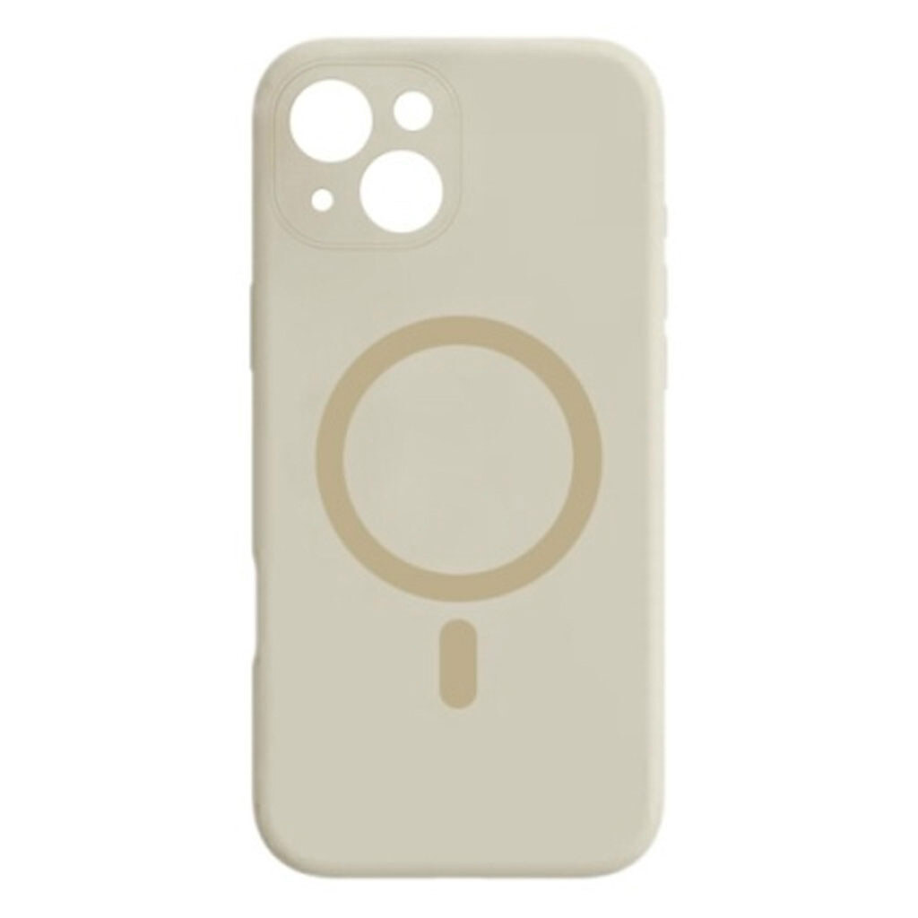 Чохол (накладка) Apple iPhone 15, Air Beats Wide Strip Full Camera, Antique White, MagSafe, Білий - № 1 Чохол (накладка) Apple iPhone 15, Air Beats Wide Strip Full Camera, Antique White, MagSafe, Білий - № 1