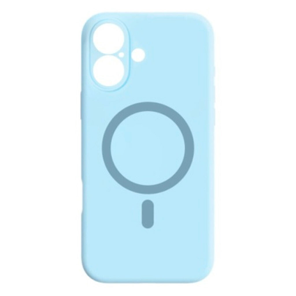 Чохол (накладка) Apple iPhone 16, Air Beats Wide Strip Full Camera, MagSafe, Синій - № 1 Чохол (накладка) Apple iPhone 16, Air Beats Wide Strip Full Camera, MagSafe, Синій - № 1