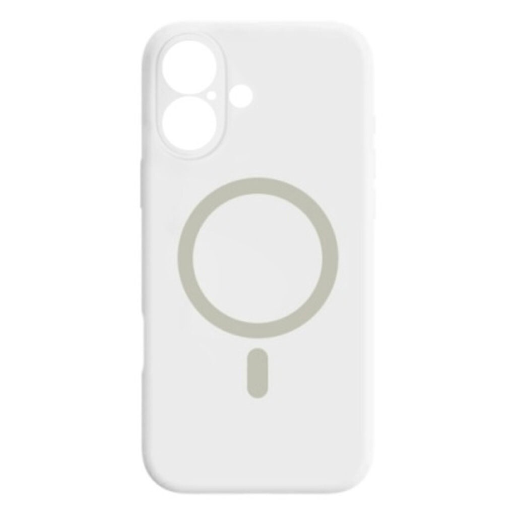 Чохол (накладка) Apple iPhone 16, Air Beats Wide Strip Full Camera, MagSafe, Білий - № 1 Чохол (накладка) Apple iPhone 16, Air Beats Wide Strip Full Camera, MagSafe, Білий - № 1