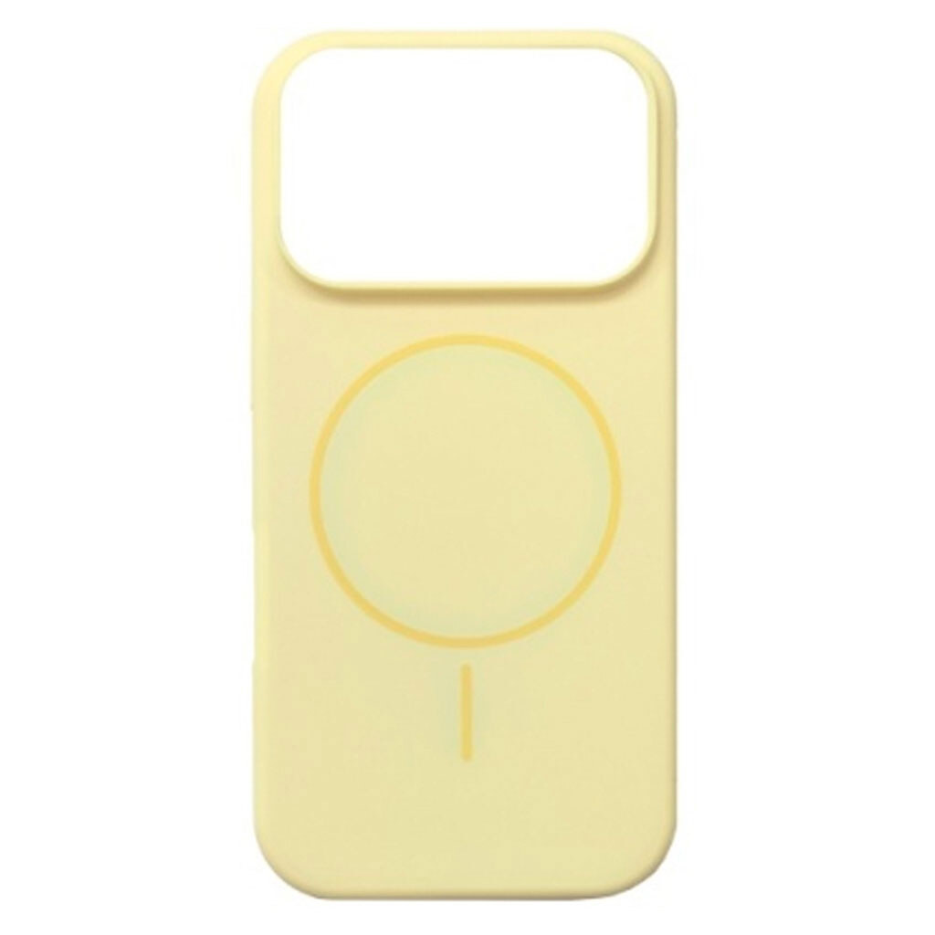 Чехол (накладка) Apple iPhone 17 Pro, Air Beats, MagSafe, Sunglow, Желтый - № 1 Чехол (накладка) Apple iPhone 17 Pro, Air Beats, MagSafe, Sunglow, Желтый - № 1