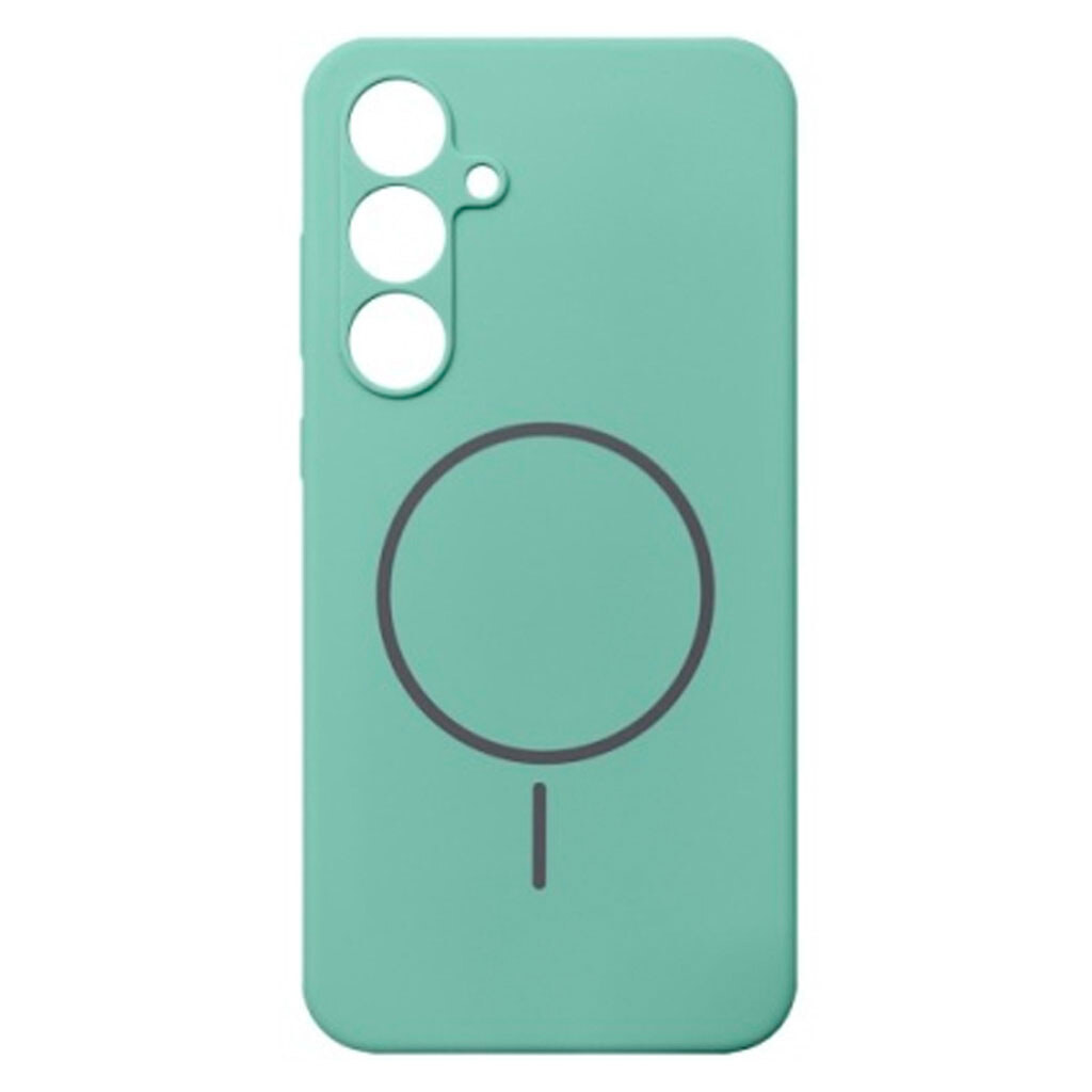 Чехол (накладка) Samsung S721 Galaxy S24 FE, Air Beats, MagSafe, Succulent, Бирюзовый - № 1 Чехол (накладка) Samsung S721 Galaxy S24 FE, Air Beats, MagSafe, Succulent, Бирюзовый - № 1