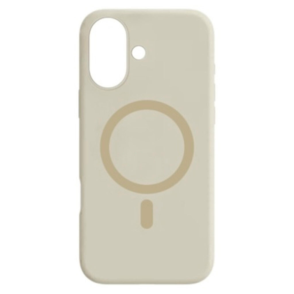 Чохол (накладка) Apple iPhone 16, Air Beats Wide Strip, Antique White, MagSafe, Білий - № 1 Чохол (накладка) Apple iPhone 16, Air Beats Wide Strip, Antique White, MagSafe, Білий - № 1