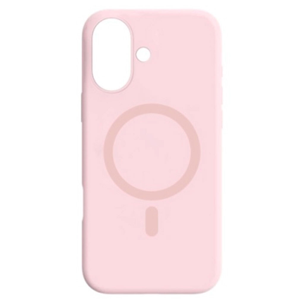 Чохол (накладка) Apple iPhone 16, Air Beats Wide Strip, MagSafe, Рожевий - № 1 Чохол (накладка) Apple iPhone 16, Air Beats Wide Strip, MagSafe, Рожевий - № 1