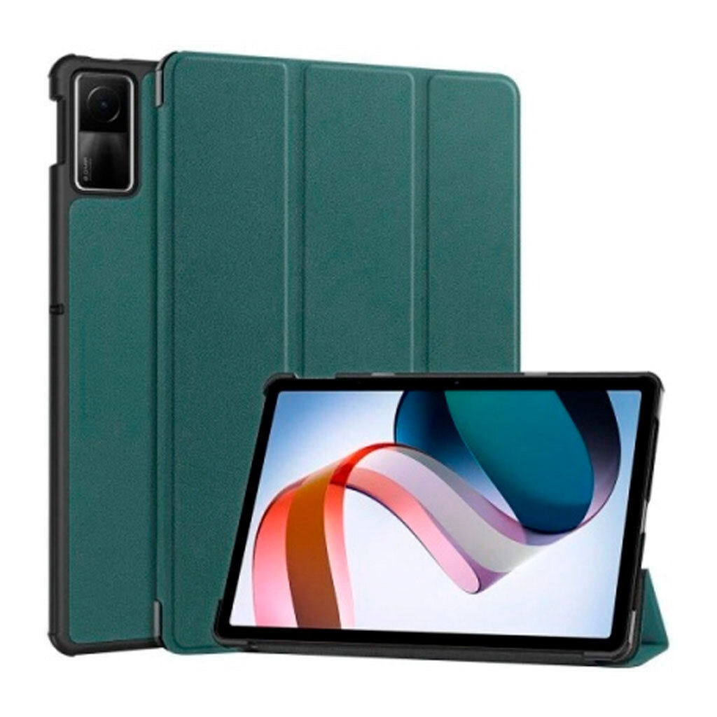 Чехол (книжка) Xiaomi Redmi Pad SE 11, Zarmans, Dark Green, Зеленый - № 3 Чехол (книжка) Xiaomi Redmi Pad SE 11, Zarmans, Dark Green, Зеленый - № 3