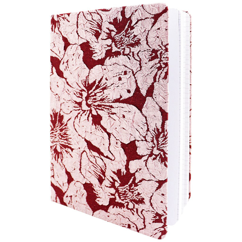 Блокнот А5 прошитий з тисненням "Квіти", 96 арк. - № 2 Блокнот А5 прошитий з тисненням "Квіти", 96 арк. - № 2