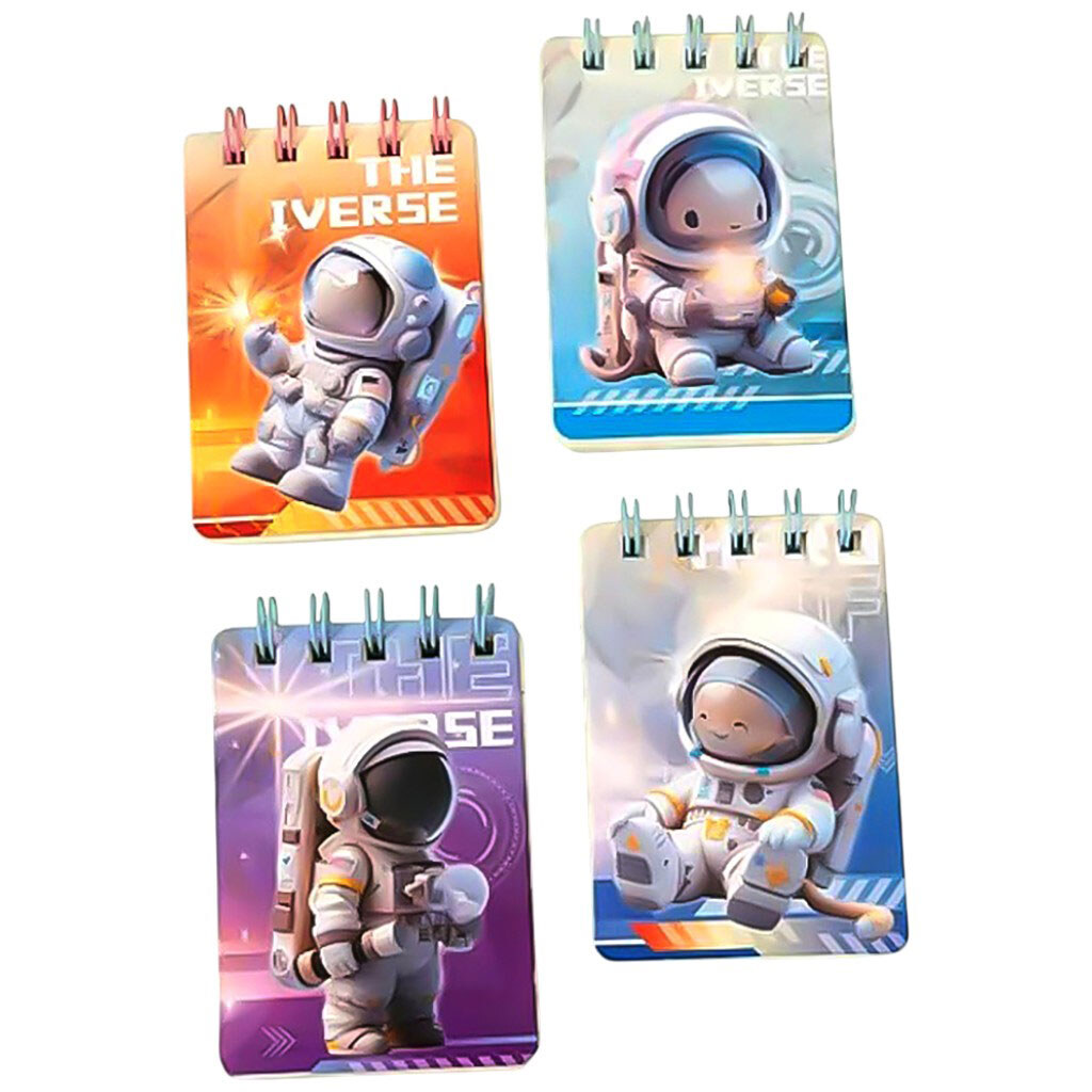 Блокнот А7 на спіралі "Астронавт", 60 арк. - № 3 Блокнот А7 на спіралі "Астронавт", 60 арк. - № 3