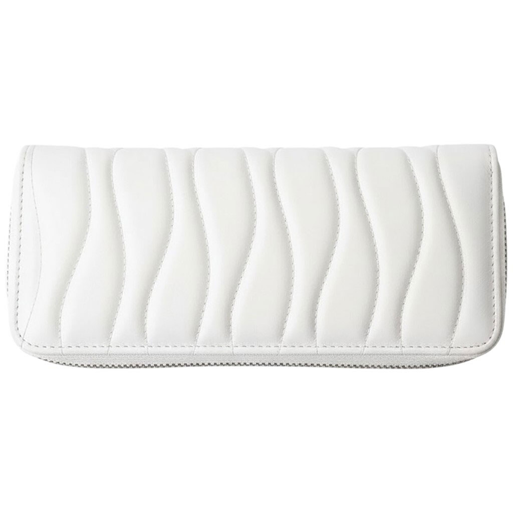 Кошелек женский экокожа на молнии с волнами - № 3 Кошелек женский экокожа на молнии с волнами - № 3