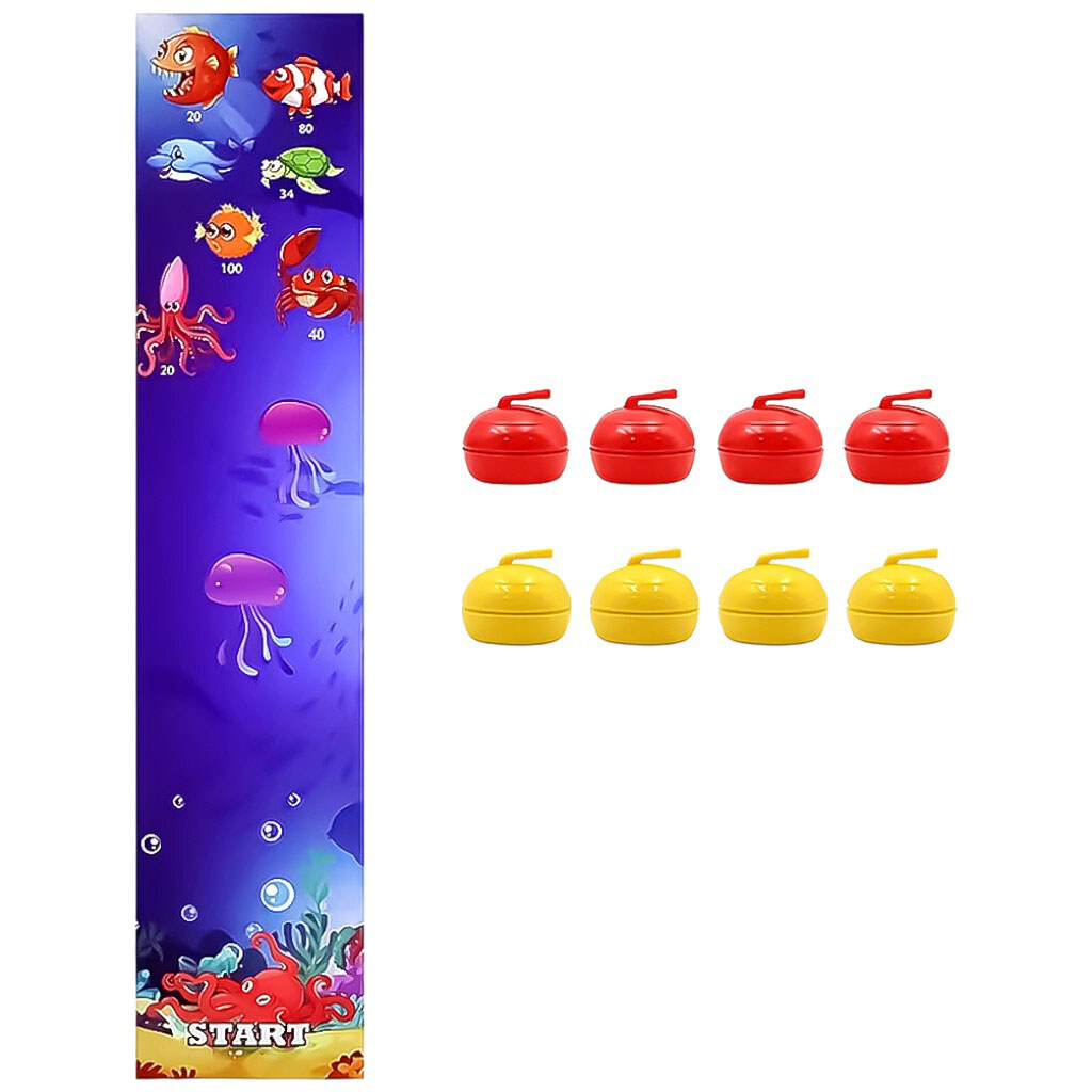 Игра настольная развлекательная "Керлинг" - № 2 Игра настольная развлекательная "Керлинг" - № 2