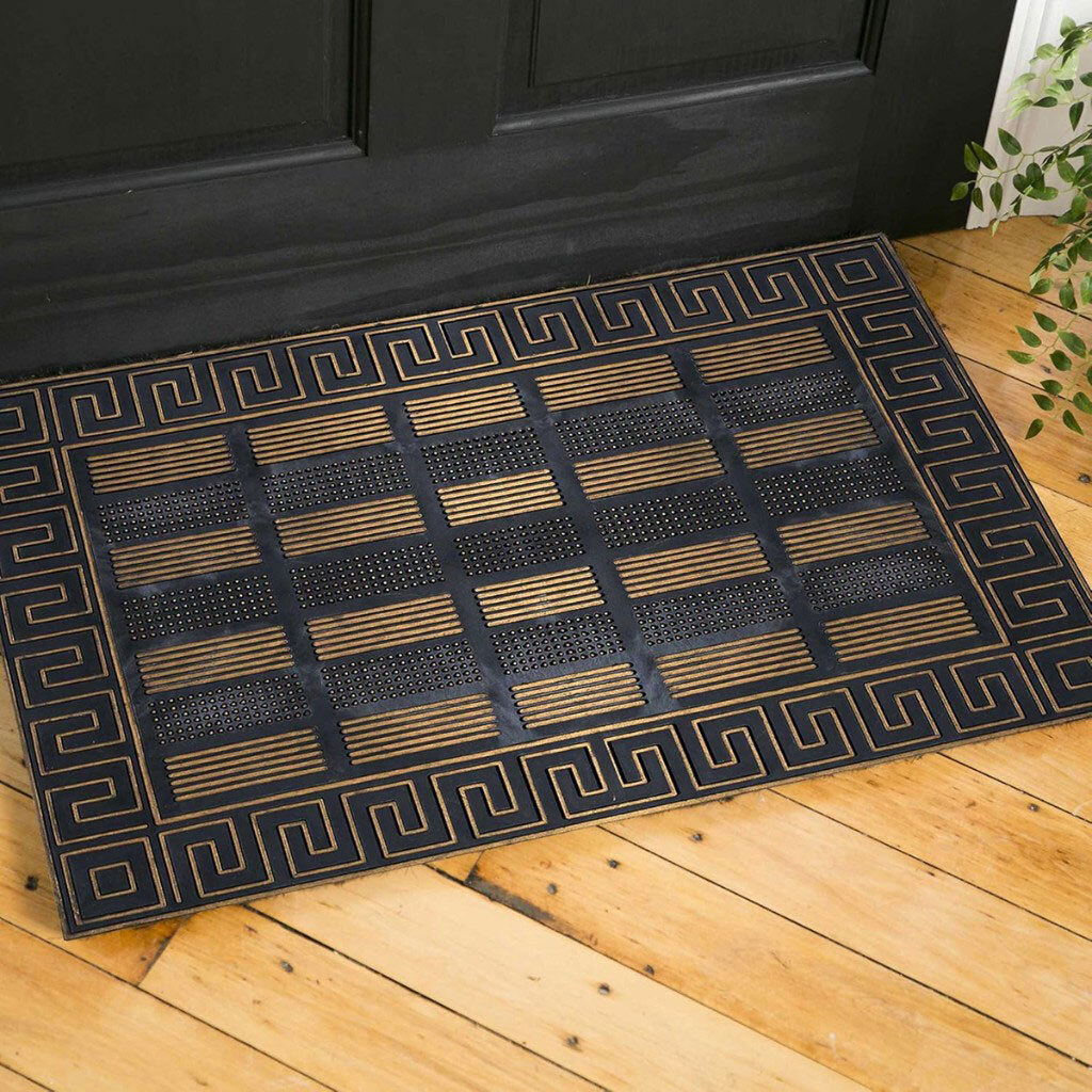 Килимок придверний прямокутний з візерунком, 45х75 см - № 2 Килимок придверний прямокутний з візерунком, 45х75 см - № 2