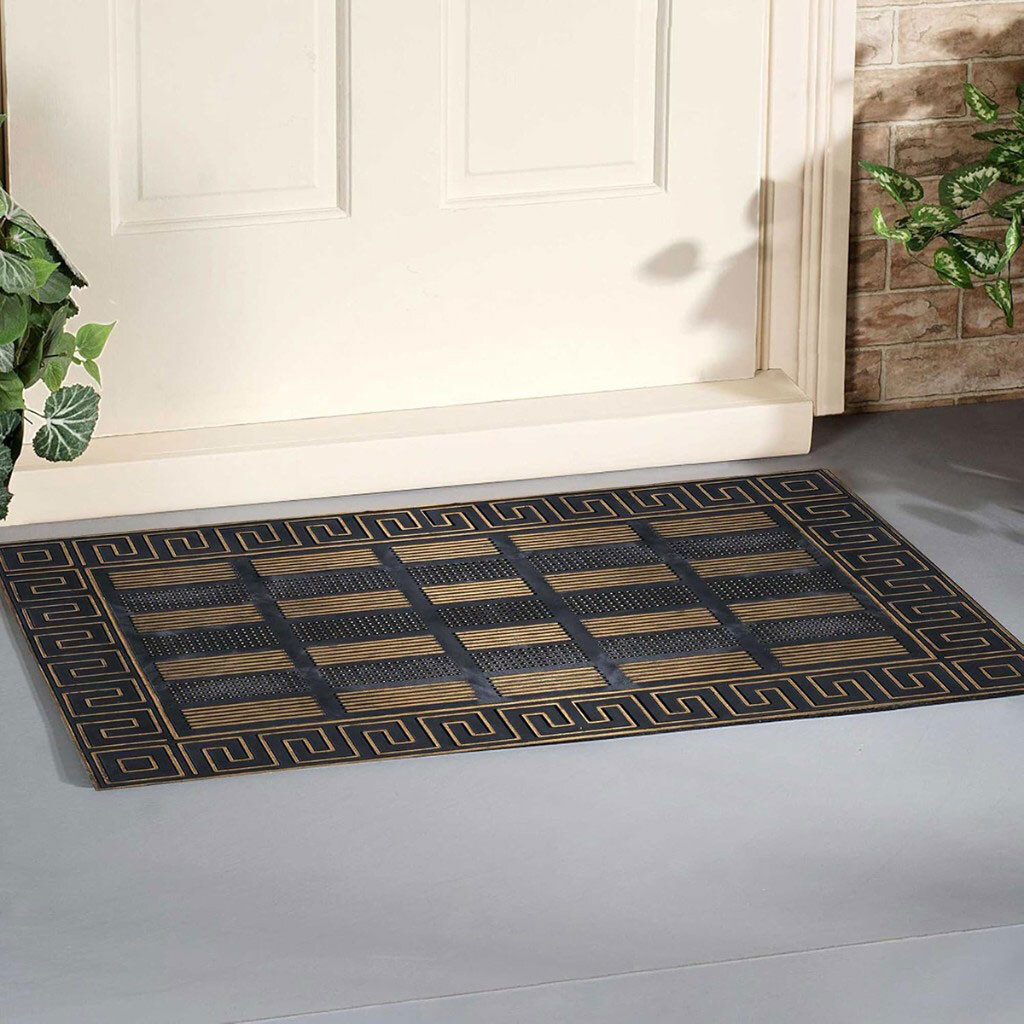 Килимок придверний прямокутний з візерунком, 45х75 см - № 3 Килимок придверний прямокутний з візерунком, 45х75 см - № 3