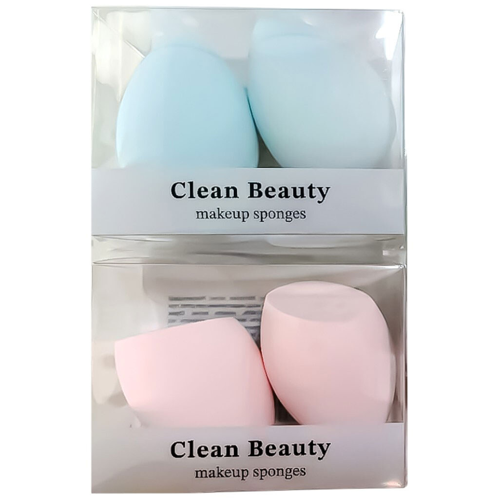 Набір спонжів для макіяжу фігурних, 2 шт/уп. - № 2 Набір спонжів для макіяжу фігурних, 2 шт/уп. - № 2