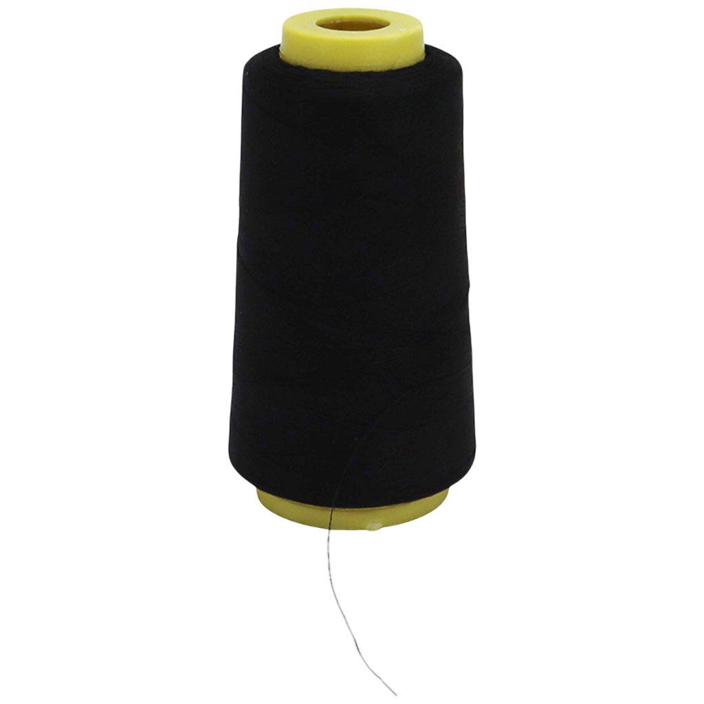 Нить для шитья Craft time черная - № 2 Нить для шитья Craft time черная - № 2