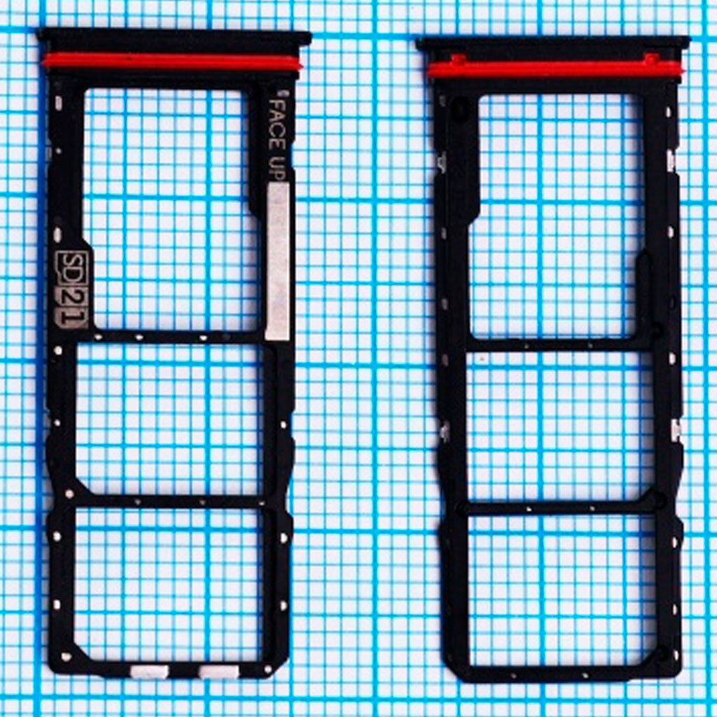 Держатель SIM-карты Motorola XT2421 Moto G04, С разъемом на карту памяти, Зеленый - № 2 Держатель SIM-карты Motorola XT2421 Moto G04, С разъемом на карту памяти, Зеленый - № 2