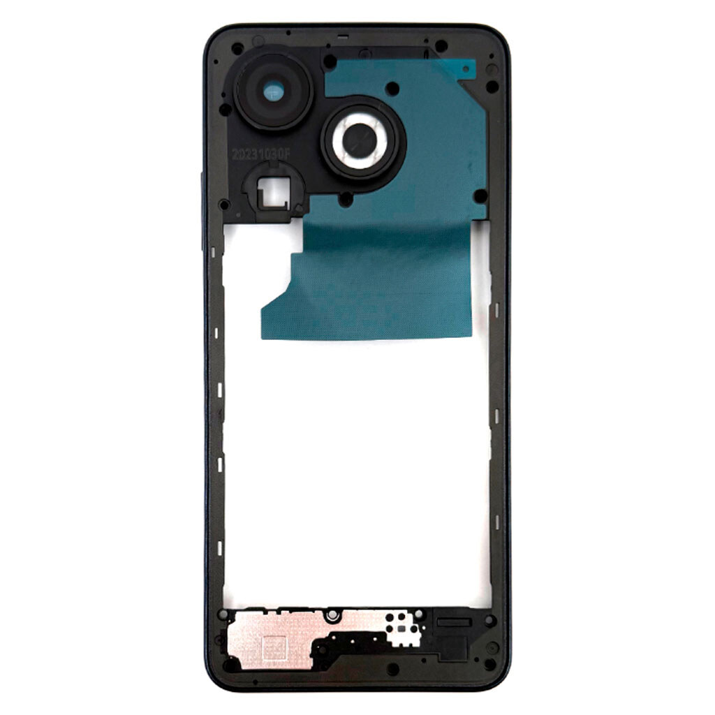 Средняя часть Infinix Smart 8, Черный - № 2 Средняя часть Infinix Smart 8, Черный - № 2
