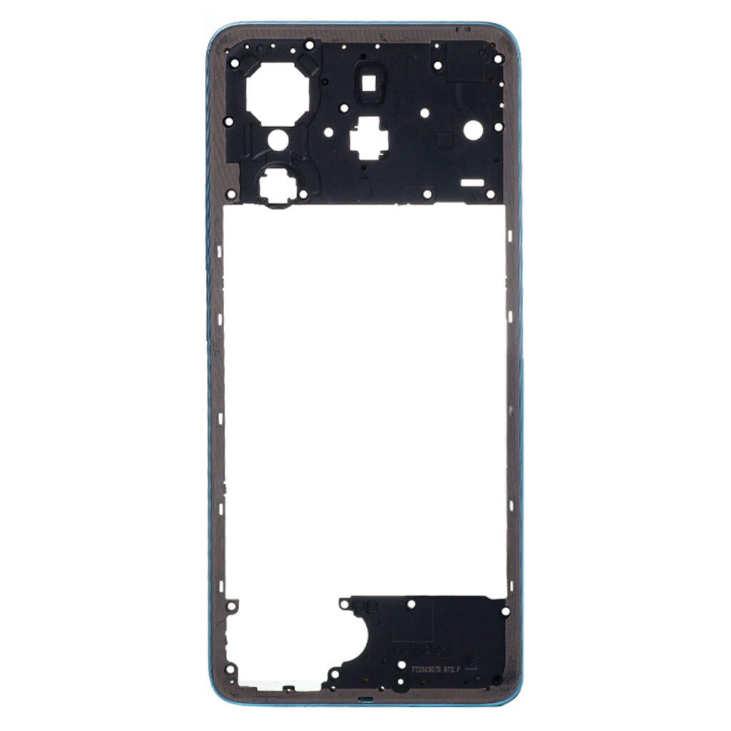 Средняя часть Xiaomi Redmi Note 14, Голубой - № 1 Средняя часть Xiaomi Redmi Note 14, Голубой - № 1